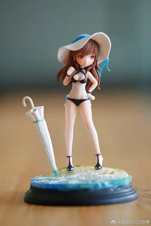 龙之谷_dn_软陶_艾琳_夏日泳装|手工艺|手办/模玩|辣鸡裙_原创作品