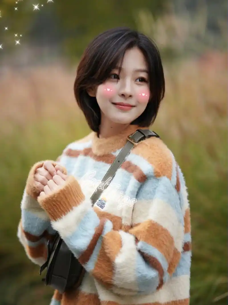 30岁变00后,少女感短发 青春感满满的短发 少女感短发型 真的超级减龄