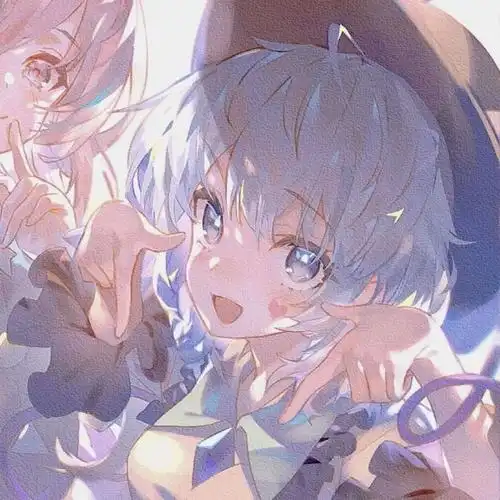 可爱动漫闺蜜头像