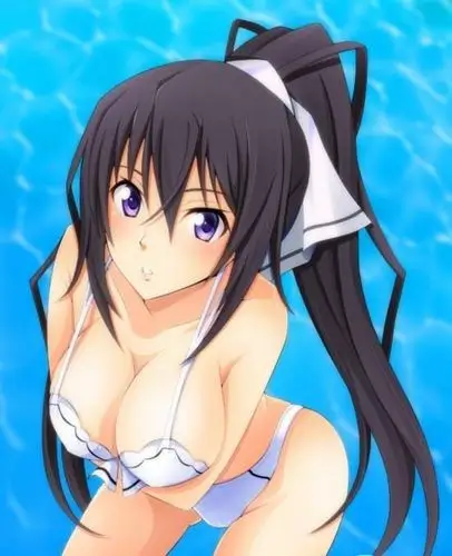 三点式泳衣好诱人 夏日二次元美少女清凉来袭