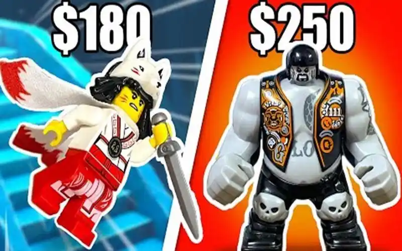 每一季乐高幻影忍者中最贵的人仔part 2!