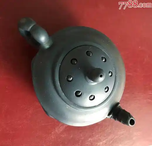 何燕萍大师绿泥莲藕造型紫砂壶-价格:500元-au28068554-紫砂壶 -加价