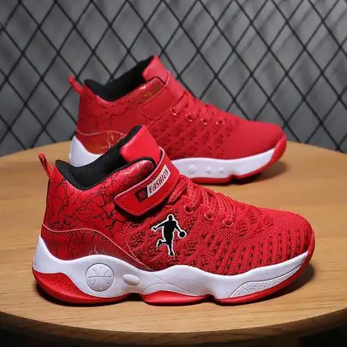 儿童篮球鞋男孩专业训练春夏款透气网面中大童男童运动鞋子小学生