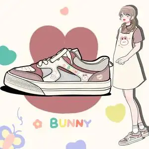 运动鞋女可爱少女