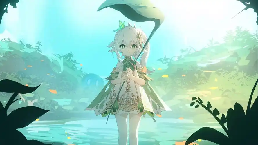 原神 genshin impact 白草净华·纳西妲 nahida 小草神 4k壁纸