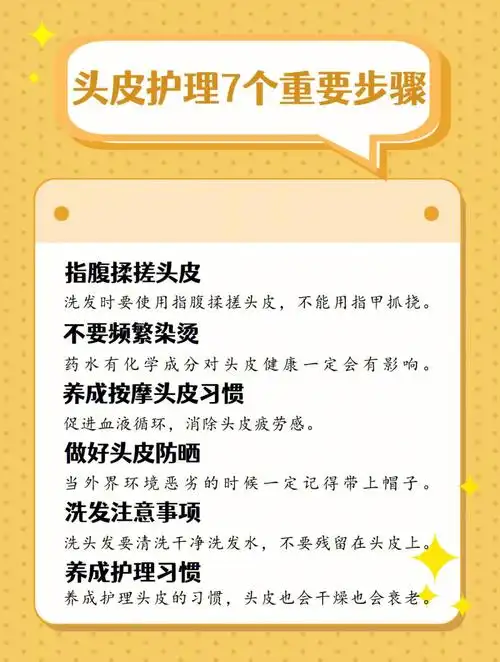 头皮护理重要666个步骤