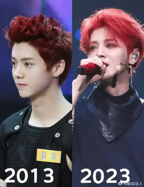 到如今的大明星鹿晗,已经过去了十年,狼与美女回忆鲨