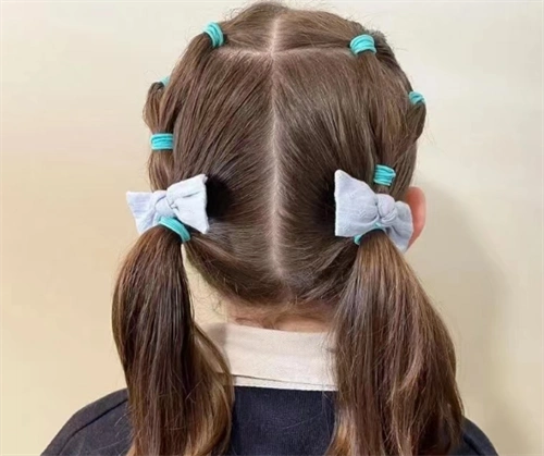 气质小女孩编发 打造可爱小公主_儿童发型 - 美发站