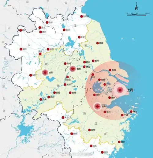 上海都市圈有多大?