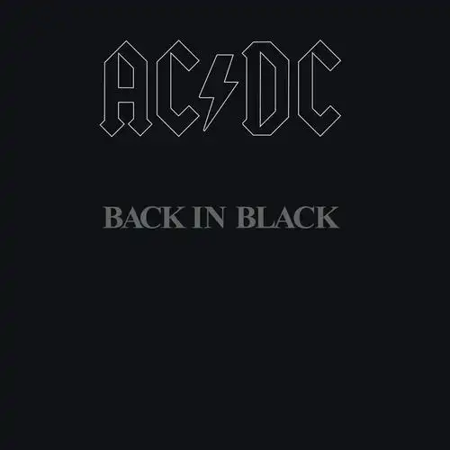 这张 1980 年经典的专辑封面,全黑的呈现是为了向 ac/dc 的前主唱 bon