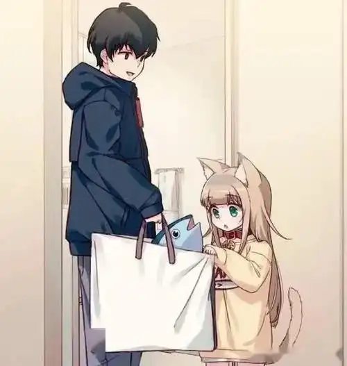 如果有一天,你家猫咪忽然成精,变成了一个萌妹_猫娘