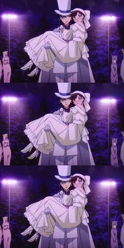 黑羽快斗 中森青子 手机壁纸