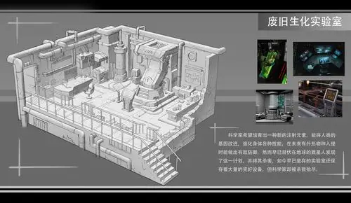 废旧化学实验室