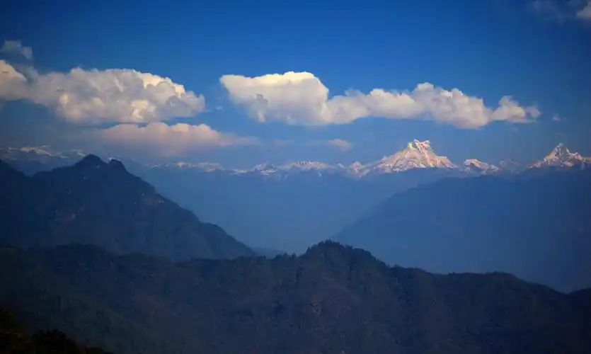 在不丹的多雄拉山口