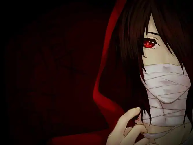 腹话 男 男图 歌手 酷 帅 红瞳 蒙面