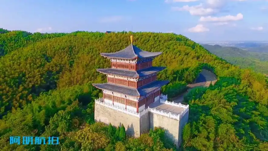 固始西九华山唐人寻根楼