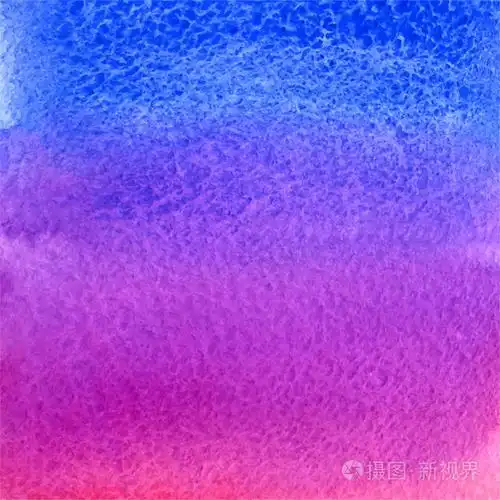 矢量水彩紫色和蓝色渐变背景