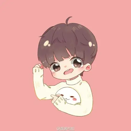 王源卡通形象 cr:logo