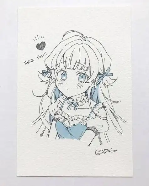 动漫少女绘画动漫少女绘画教程