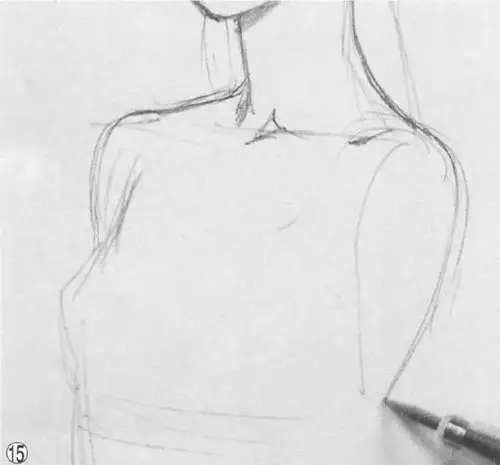 成都汇众教育漫画简单基础速写掌握人物半侧面的面部画法