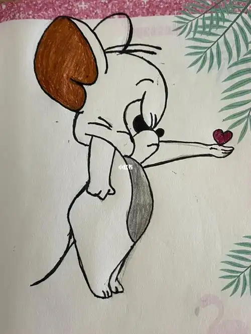 浅发一下昨天画的jerry叭