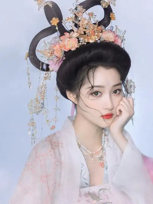 盘子女人坊品牌代言人关晓彤##关晓彤国风百花妆