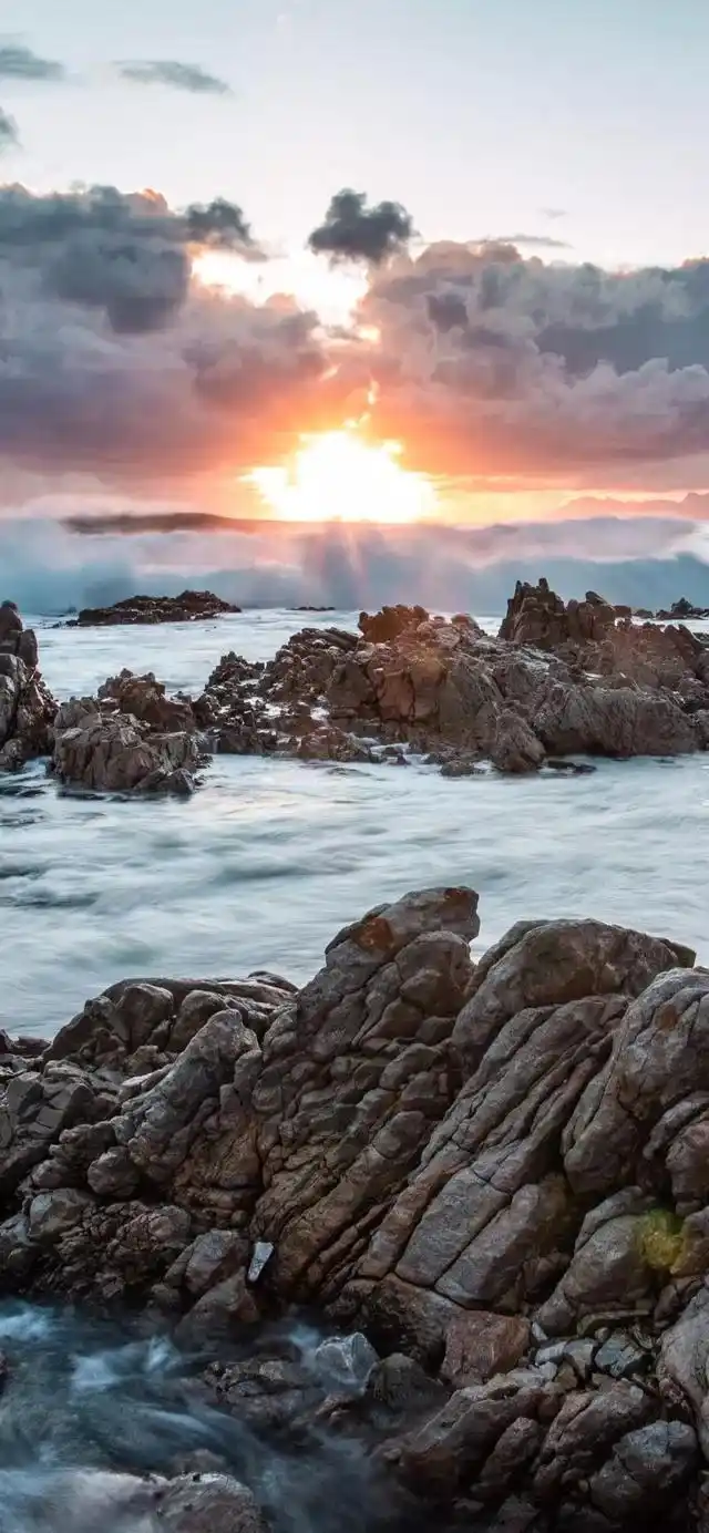 日出日落唯美自然风景高清手机壁纸