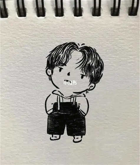 王一博简笔画简单