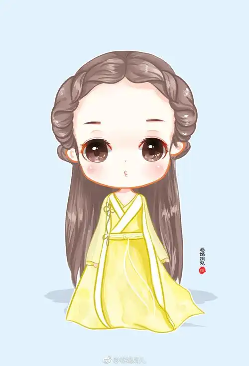 赵丽颖,特工皇妃,楚乔,q版 _ q版~萌物 插画 q版 人物 动漫[图片专辑]