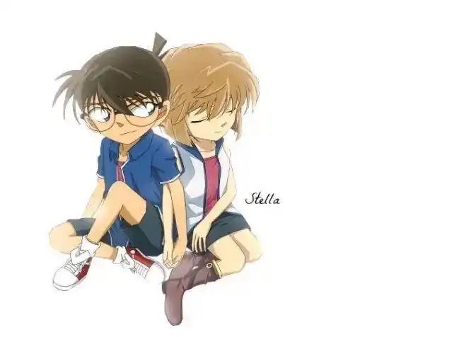 有没有柯南和灰原哀的情侣头像? - 知乎