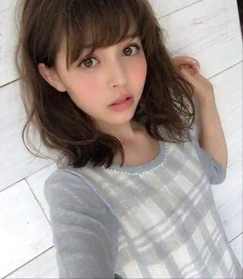 日荷混血美女加藤nana福利美照 超级软萌似洋娃娃