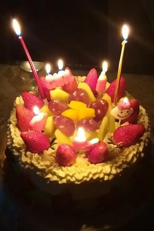 倾城郡主做的水果奶油【生日蛋糕】