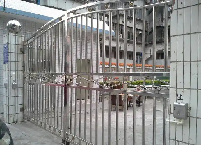 金属不锈钢大门 专业定做大门 庭院大门 优质小区大门