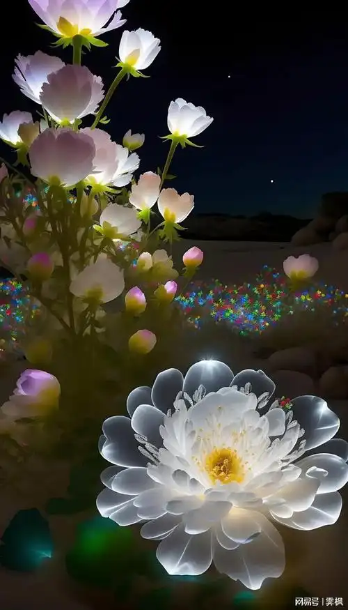 夜光之花壁纸如此微弱的光芒抵得过黑夜的覆没吗