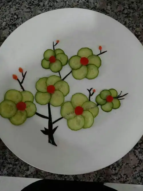 小妹的蔬菜,水果拼盘