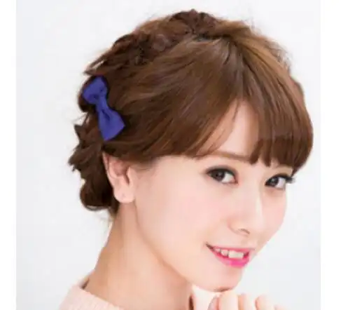 俄罗斯环绕式编发盘发图片 环绕式编发盘发好看吗(3)_盘发发型_西子