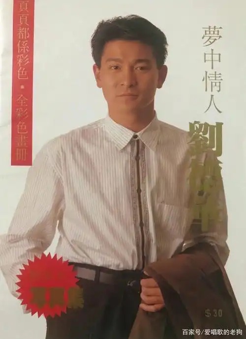 刘德华各个时期的杂志封面照片,每个时期都有不一样的感觉(二)