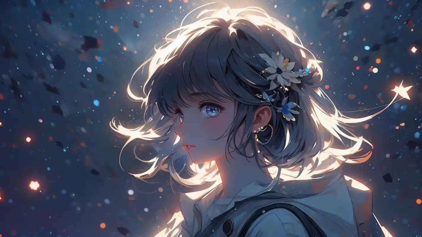 今天给大家带来的是一组绝美的4k超高清二次元星空壁纸95!