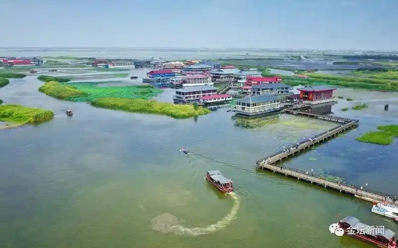 长荡湖旅游度假区迎来首个游客高峰