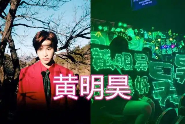 有种"热爱"叫应援色,华晨宇蔡徐坤热烈,看到黄明昊:怪怪的?