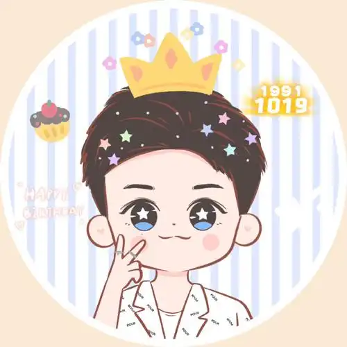 卡通版生日头像@李现ing天现宝宝们喜欢的可以自取使用哦#李现