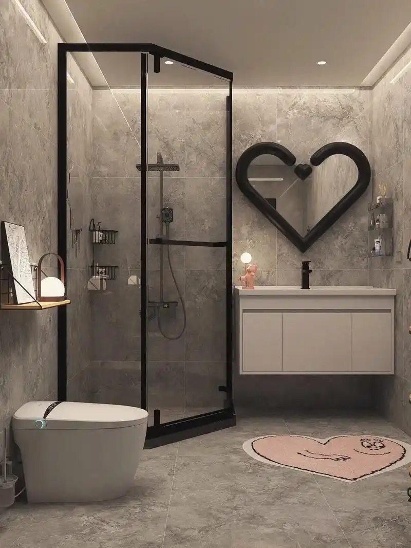 宝贝 等我们有了家 浴室也这样弄 好吗 #卫生间装修 #装修 - 抖音