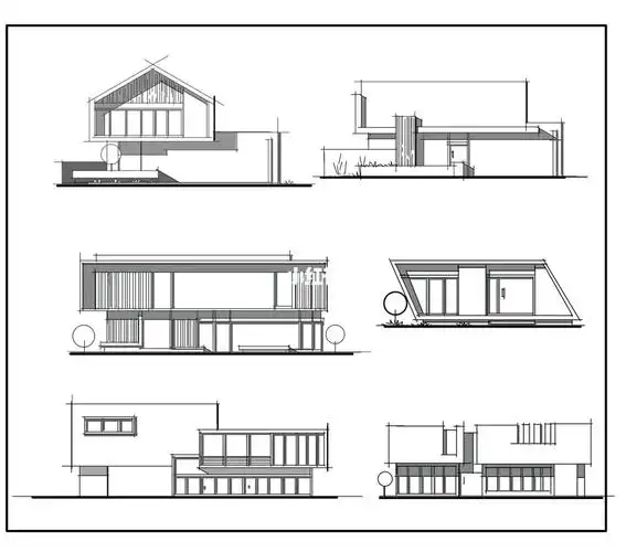 环艺考研  #环艺快题  #建筑立面图  #建筑手绘  #环艺手绘  #灰照