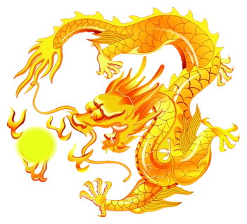 金龙中国龙飞龙龙腾龙纹中国风免抠png元素素材,【查看来源浏览大图】