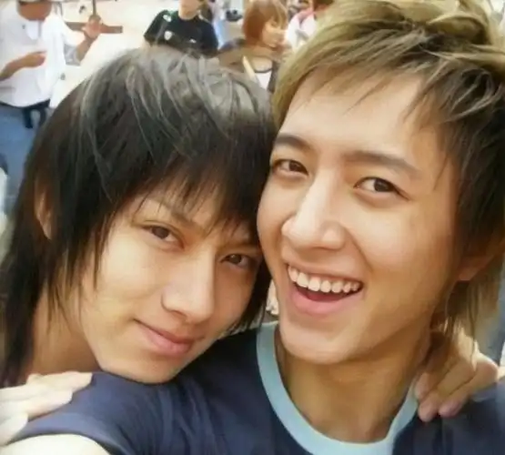 庚澈cp##金希澈韩庚合照
