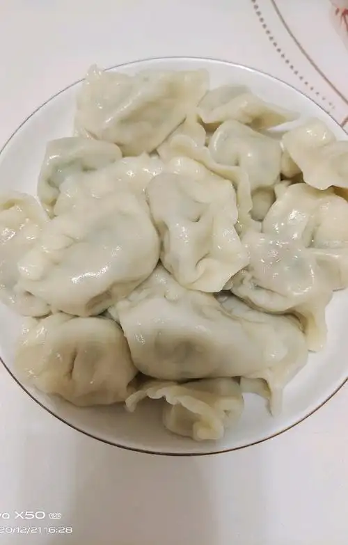 猪肉白菜虾仁饺子
