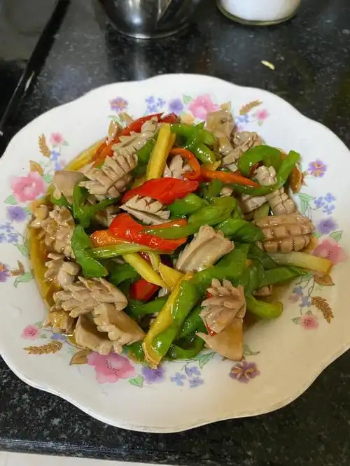 今日份家常版爆炒腰花