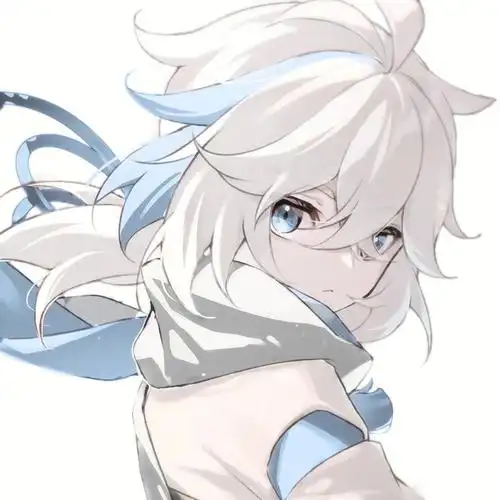 发如雪的是渣男or奶狗银发动漫男生头像