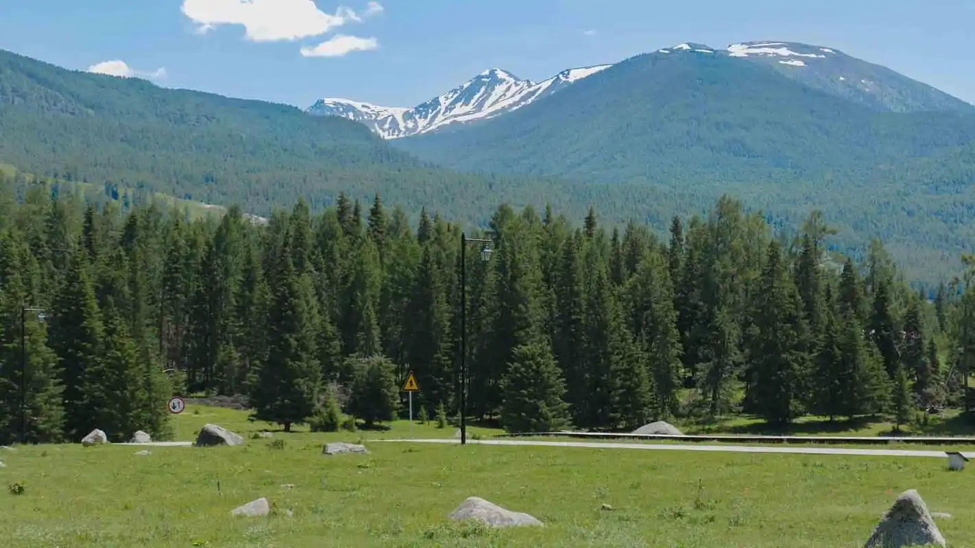 回车桌面>电脑壁纸>风景>特别漂亮的碧草蓝天>高清显示 最佳查看 下载