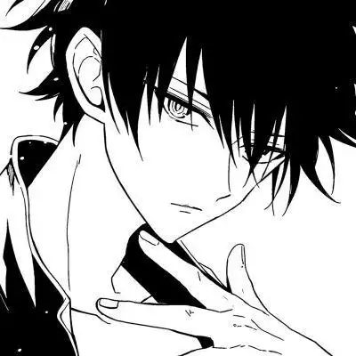 男头动漫帅气高清 黑白图片-黑白头像 - 壁纸家